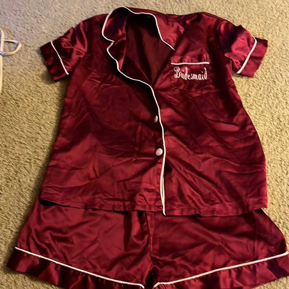 Bridesmaid pajamas